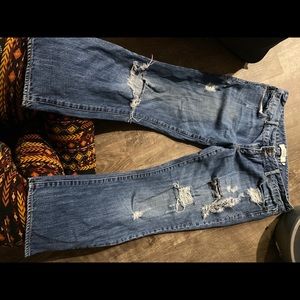 Distressed Jeans